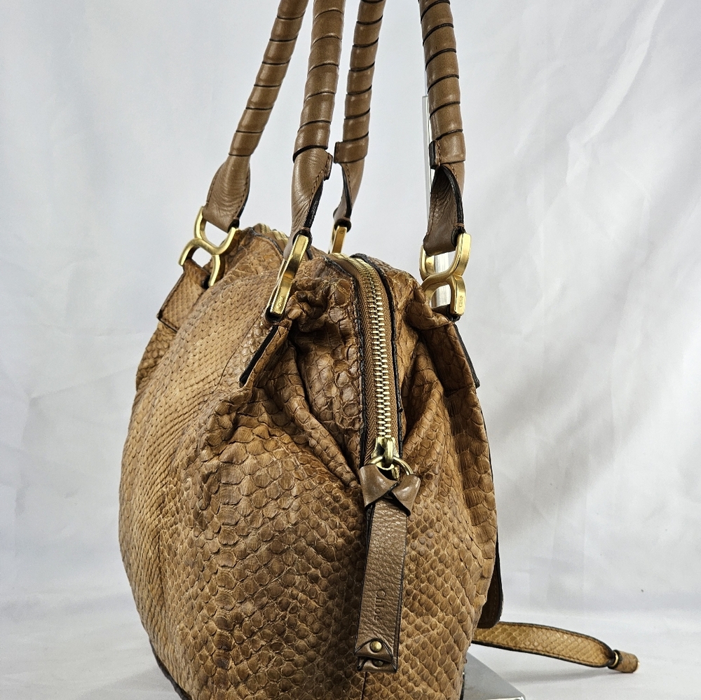 Chlo Python Marcie Bag - image 7